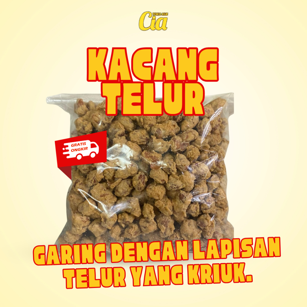 

Kacang Telur Medan Disco 250 500 Gram Gurih Renyah Snack Kiloan By Toko Cia