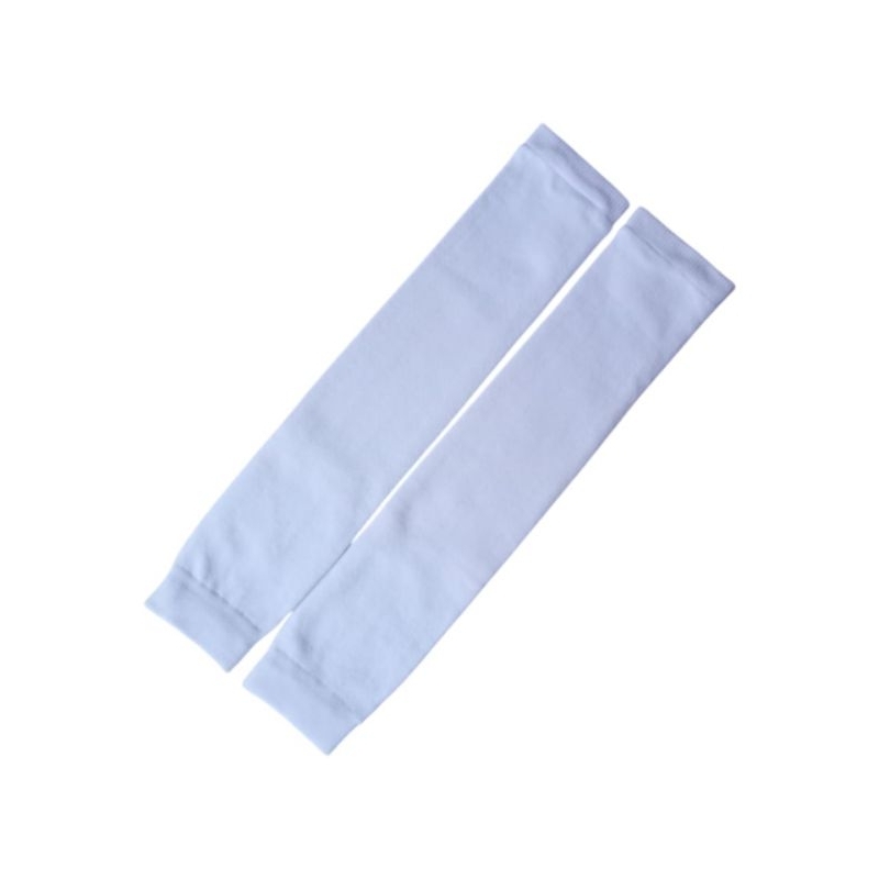 Manset tangan nylon putih/manset lengan panjang