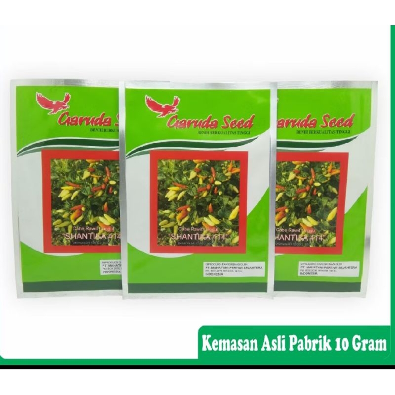 Benih Cabe Rawit Unggul ( Shantika 414) Garuda Seed