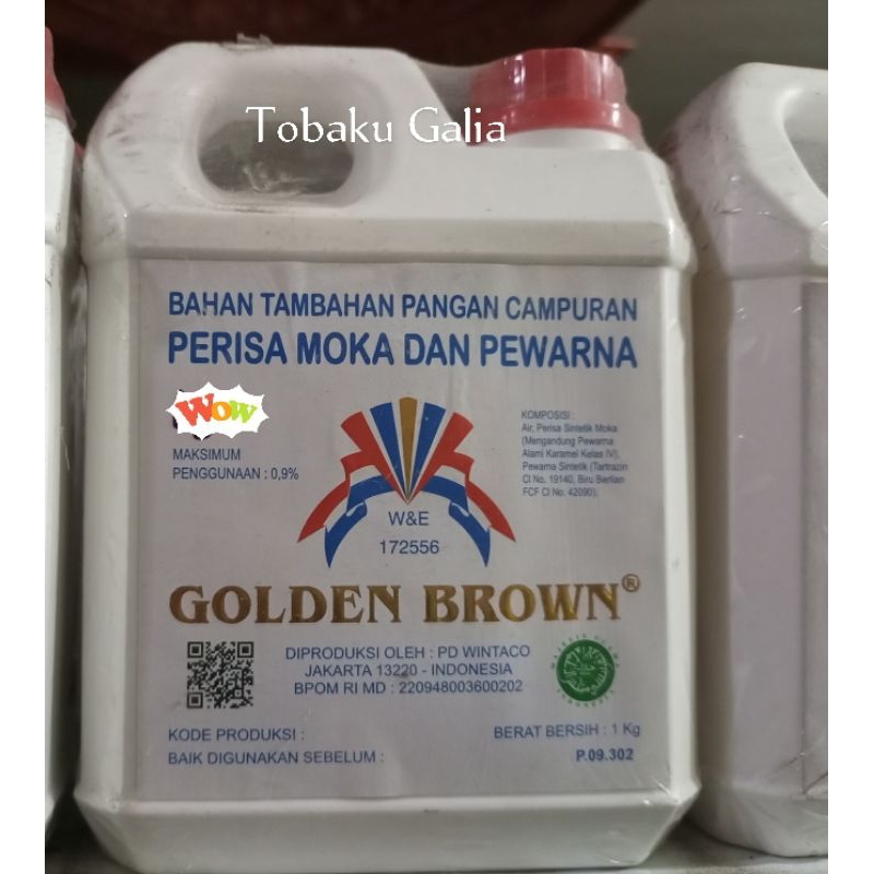 

Golden brown kemasan repack