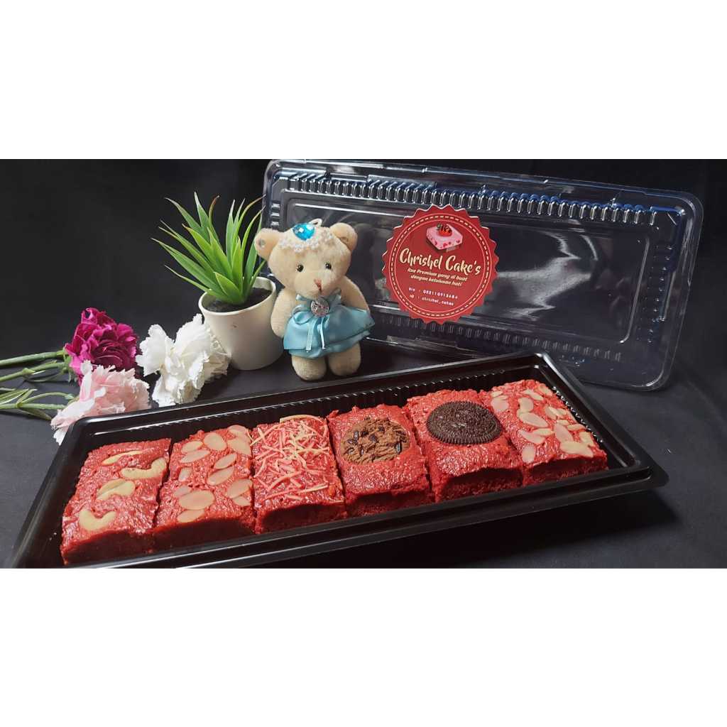 

Brownies Red Velvet BOX (30 x 10)