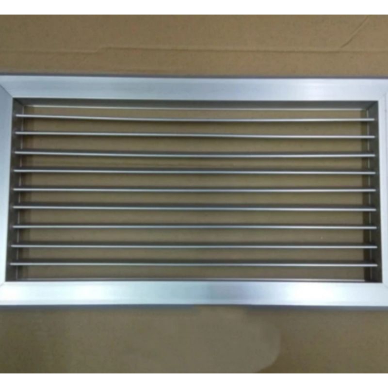 Rag return air grill persegi panjang 20 x 40 cm polos / Return air grill polos