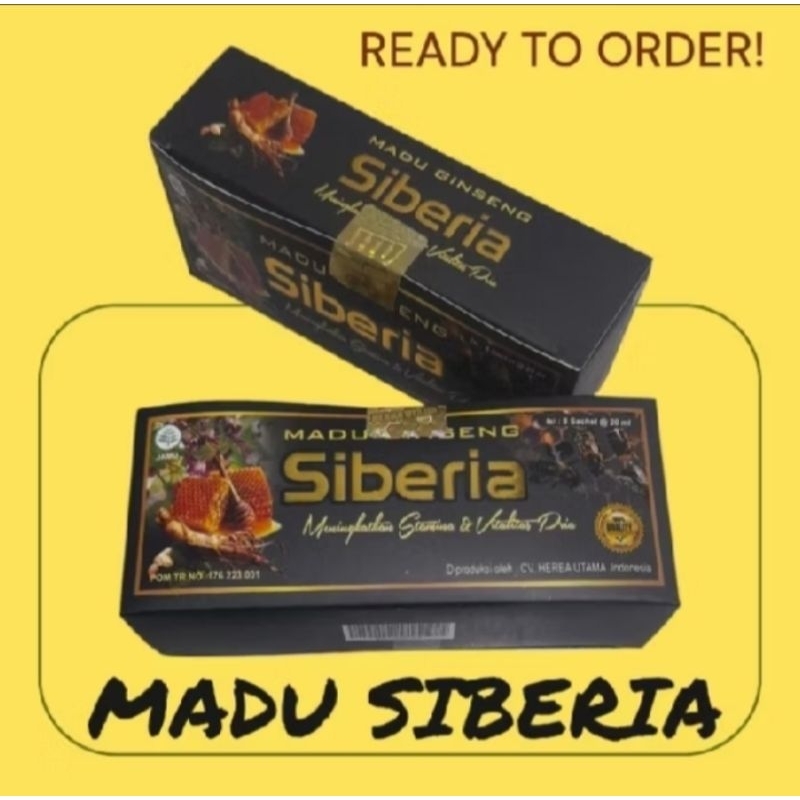 

Madu Siberia isi 5 sachet