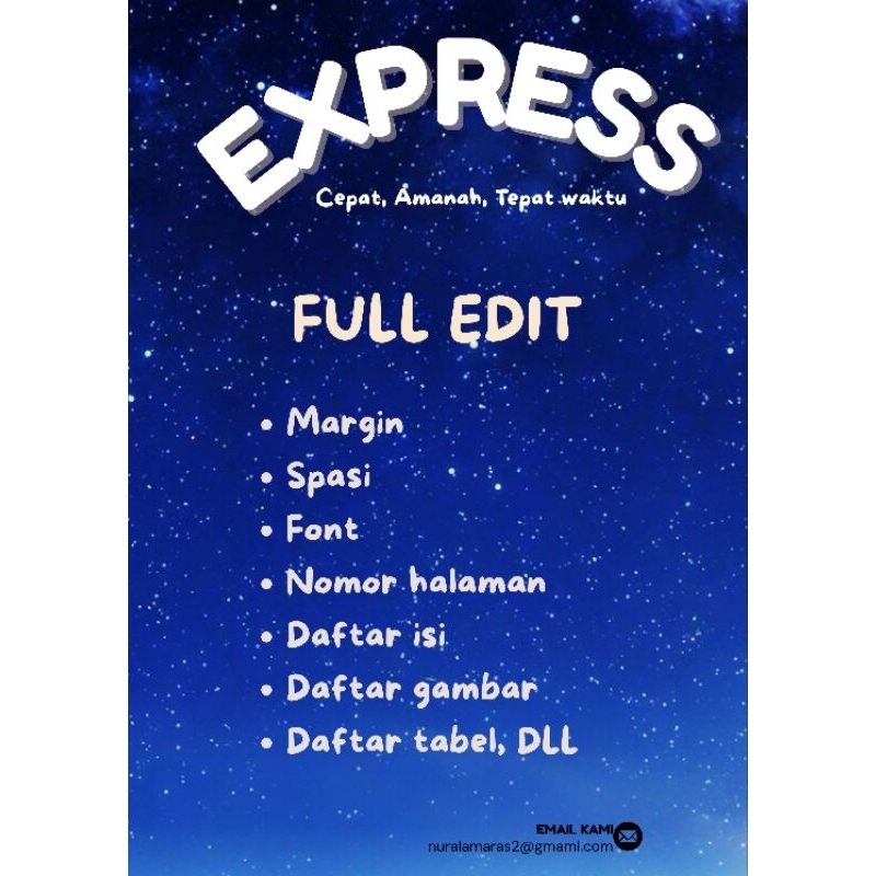 

Jasa merapihkan dokumen sesuai buku panduan, EXPRESS.!!