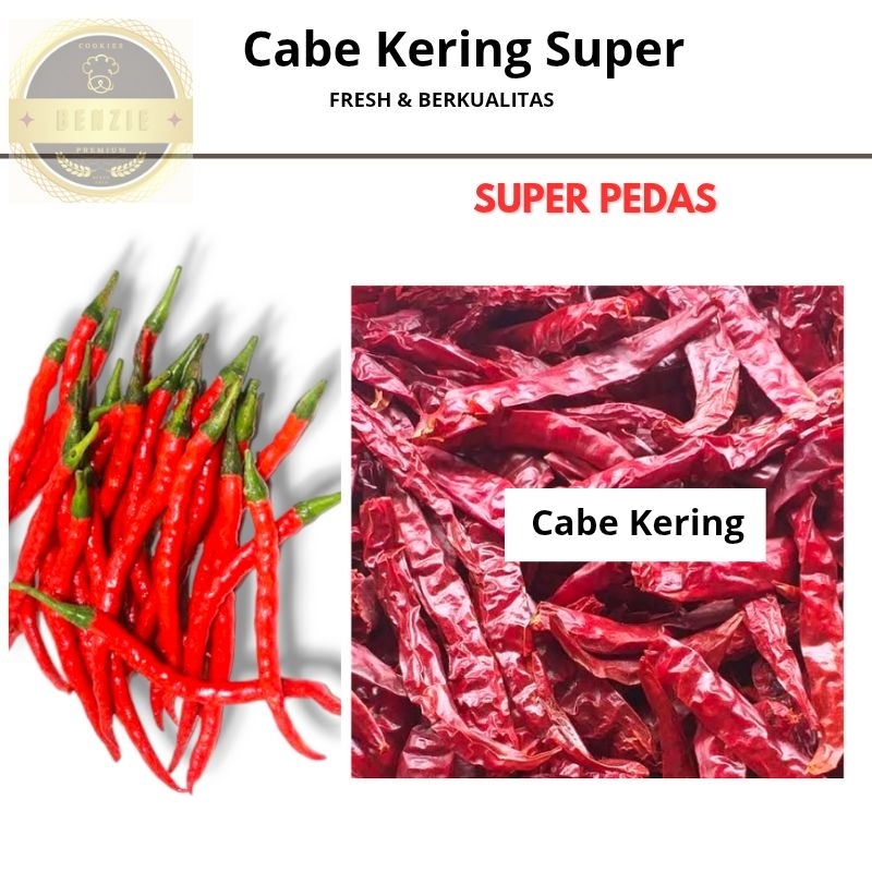 

Cabe Kering Super Pedas Cabai Merah kering Segar Paket Hemat