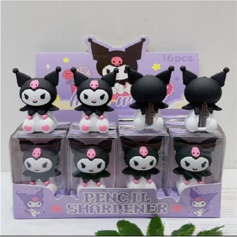 

Rautan Serutan Pensil Putar Sharpener Sanrio Mewah Box