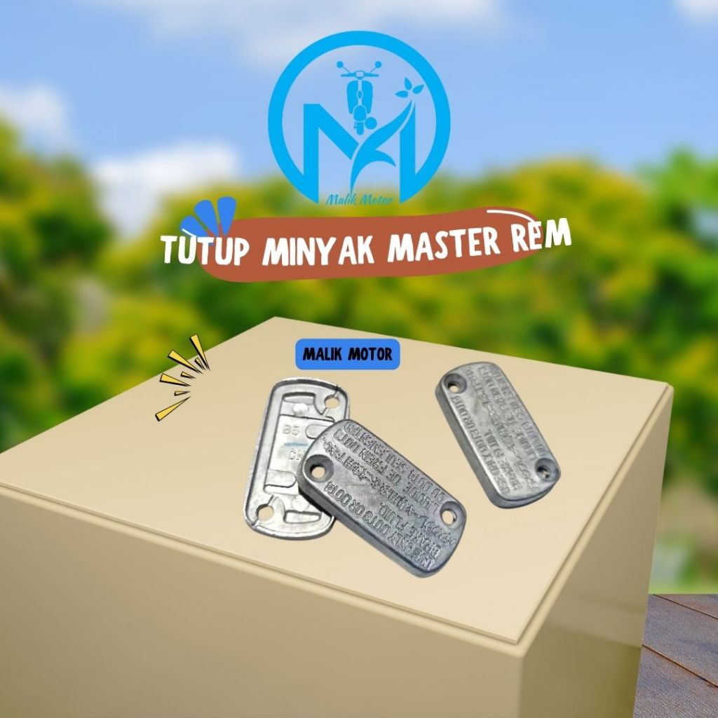 Tutup Minyak Master Rem Honda SupraX125 Karisma Genio Blade Vario Beat Scoopy Ori
