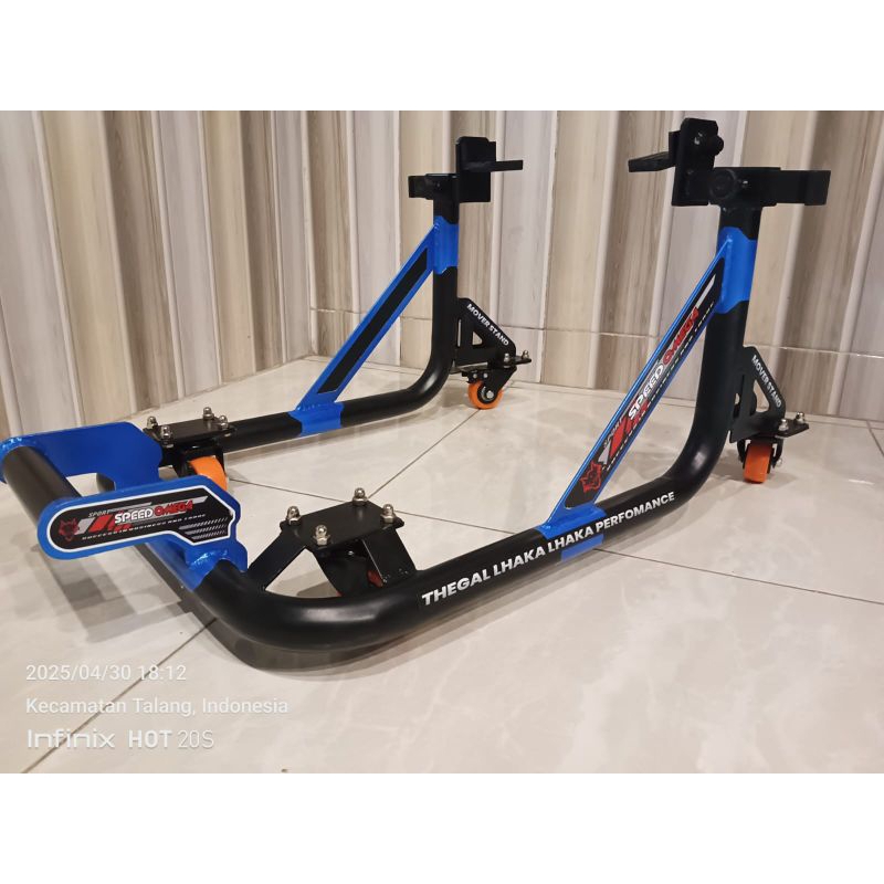 Paddock Peddock geser 4 roda Ninja rr ss, Ninja 250 fi, Cbr150, Cbr250, Vixion, Byson, Ducati, R1, R