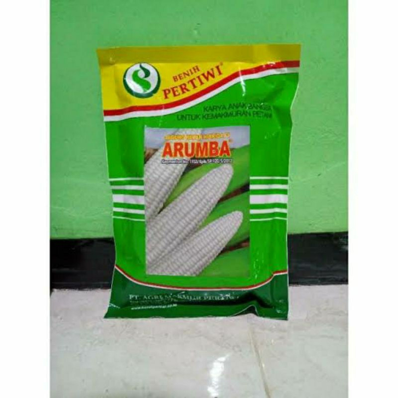 

ORIGINAL !!! Jagung Ketan Manis ARUMBA 250 Gram Jagung Putih Pulut Manis Dari BENIH PERTIWI
