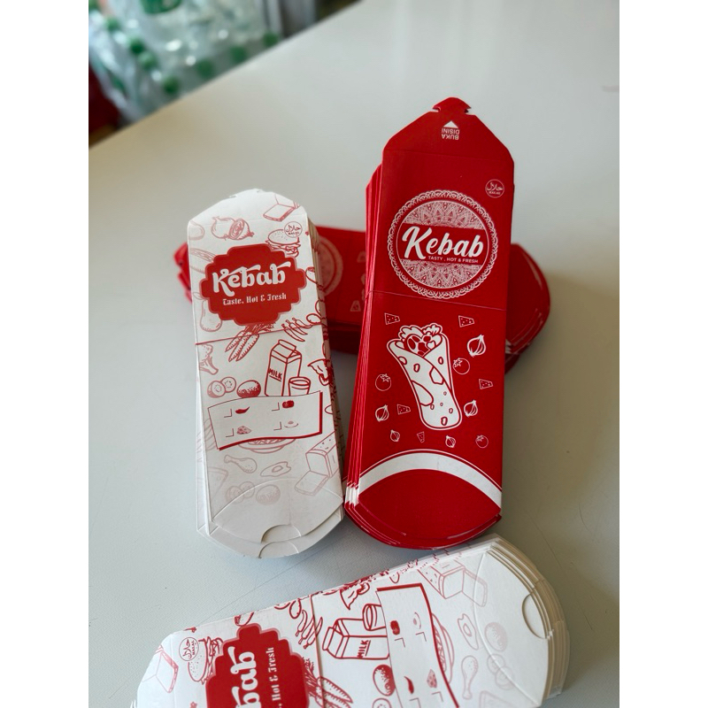 

KOTAK/KEMASAN KEBAB Isi 50 Pcs