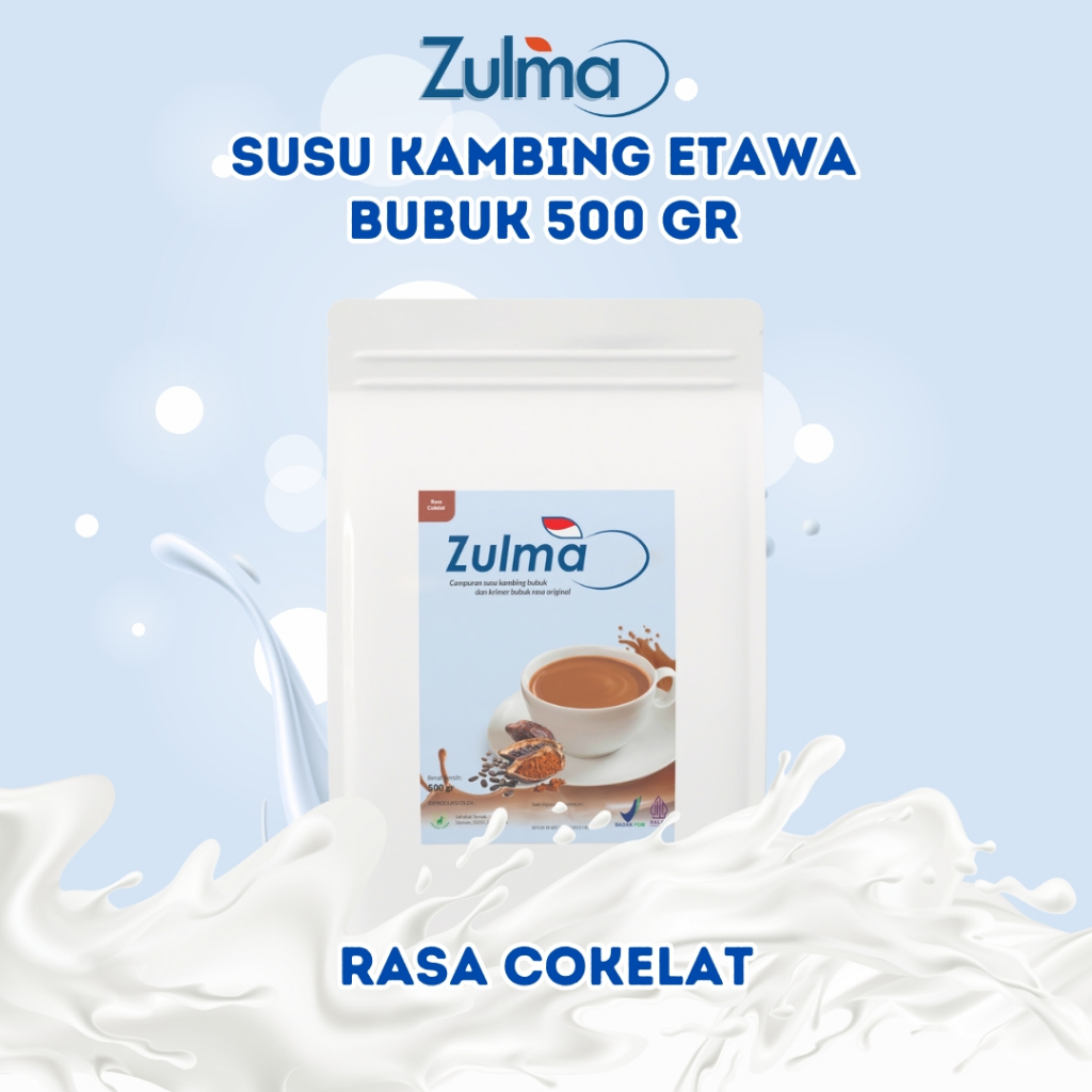 

Zulma - Susu Kambing Etawa Cokelat 500 Gr