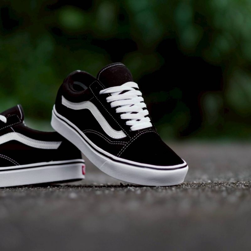 Old Skool Comfycush Black White