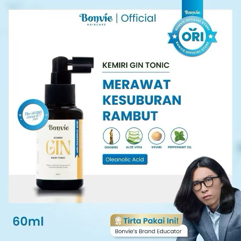 BONVIE KEMIRI HAIR TONIC anti hairfal free BONVIE TEA