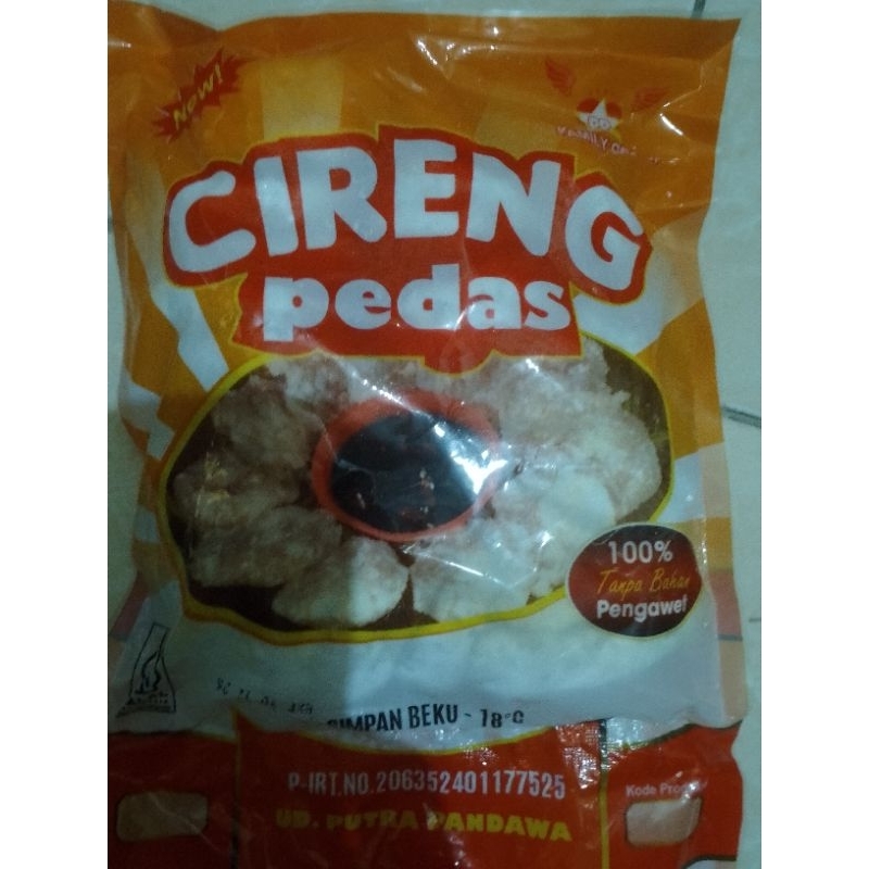 

CIRENG PEDAS 450Gr ISI 20pcs