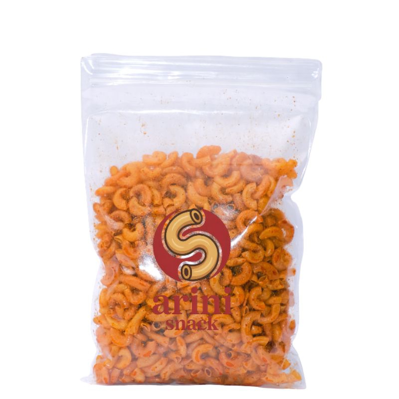 

Makaroni 250Gram Bumbu Pedas/Makaroni Pedas Viral/ARINISNACK/Pedas Nikmat