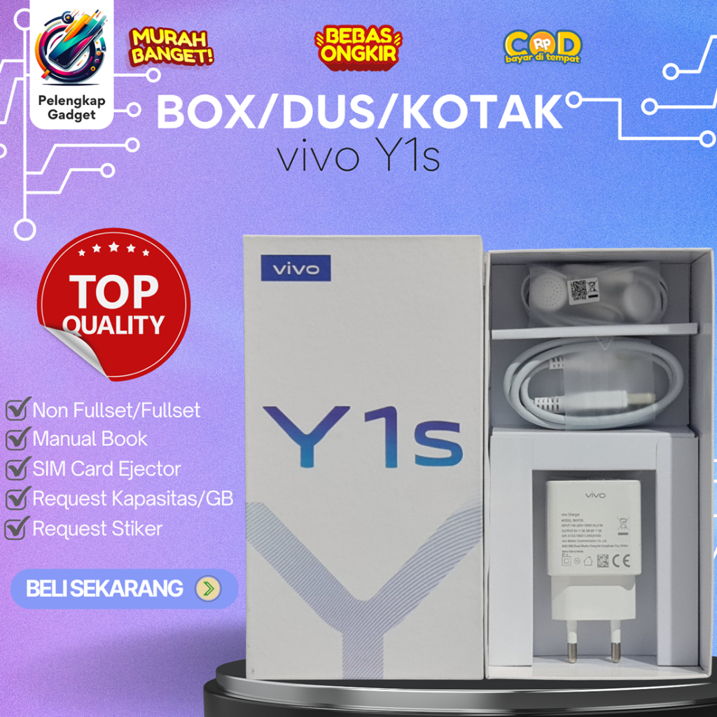 

BOX/DUS/KOTAK vivo Y1s