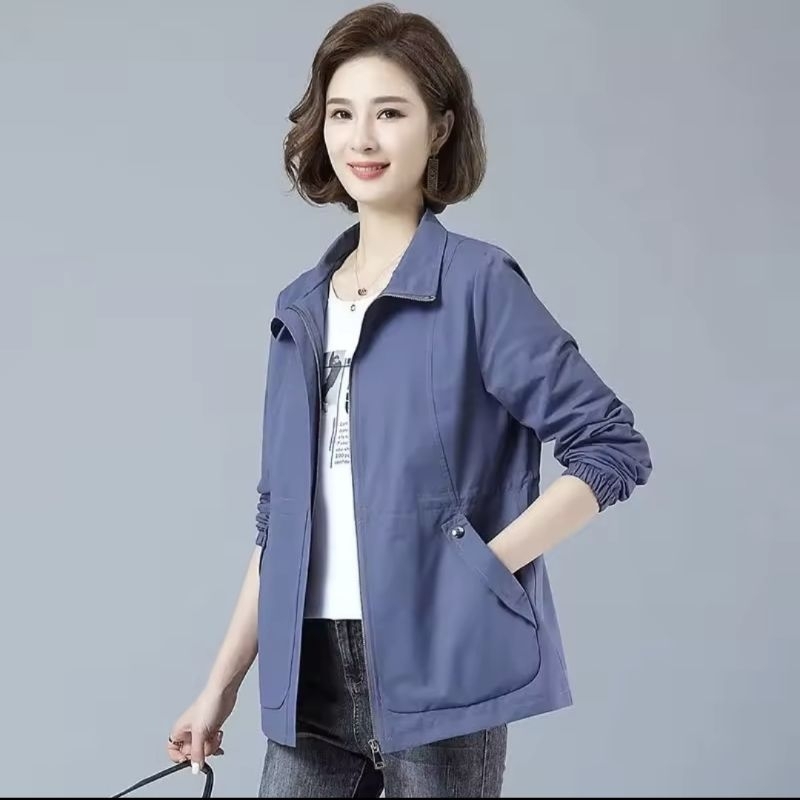 JAKET WANITA KOREA CASUAL / JAKET OUTER WANITA /JAKET VINTAGE WANITA TRENDY