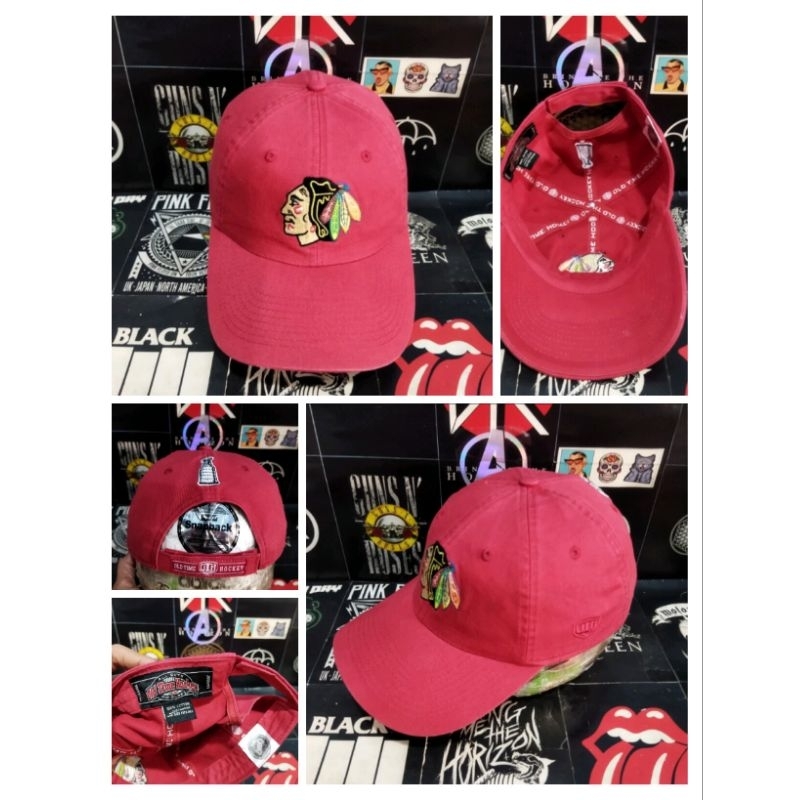 topi second import sport OLD TIME HOCKEY X NHL INDIANS series