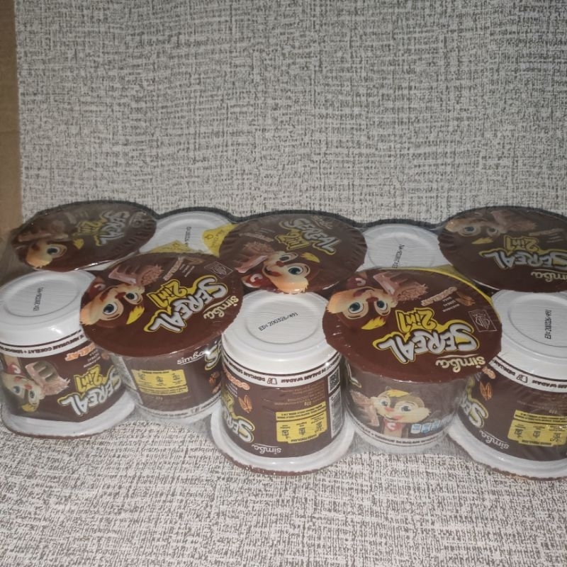 

[1 pack] 10×24 gr Simba Sereal 2 in 1 cup Makanan Sereal Rasa Cokelat Enak Lezat Termurah Harga Grosir Terlengkap Terbaru Terjangkau Snack Camilan anak Simple