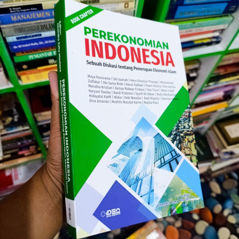(ori) buku perekonomian Indonesia sebuah diskusi tentang penerapan ekonomi Islam - chandra zaky maul
