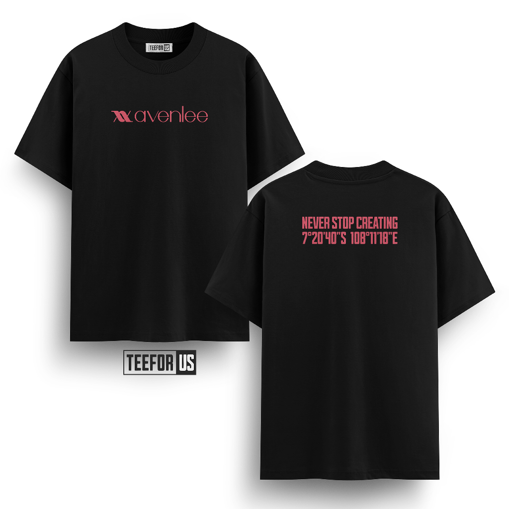 Kaos Custom Avenlee Katun Unisex | teeforus