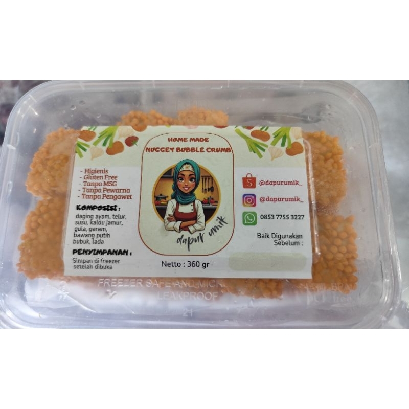 

Nugget dan Kaki Naga Homemade Gluten Free tanpa MSG