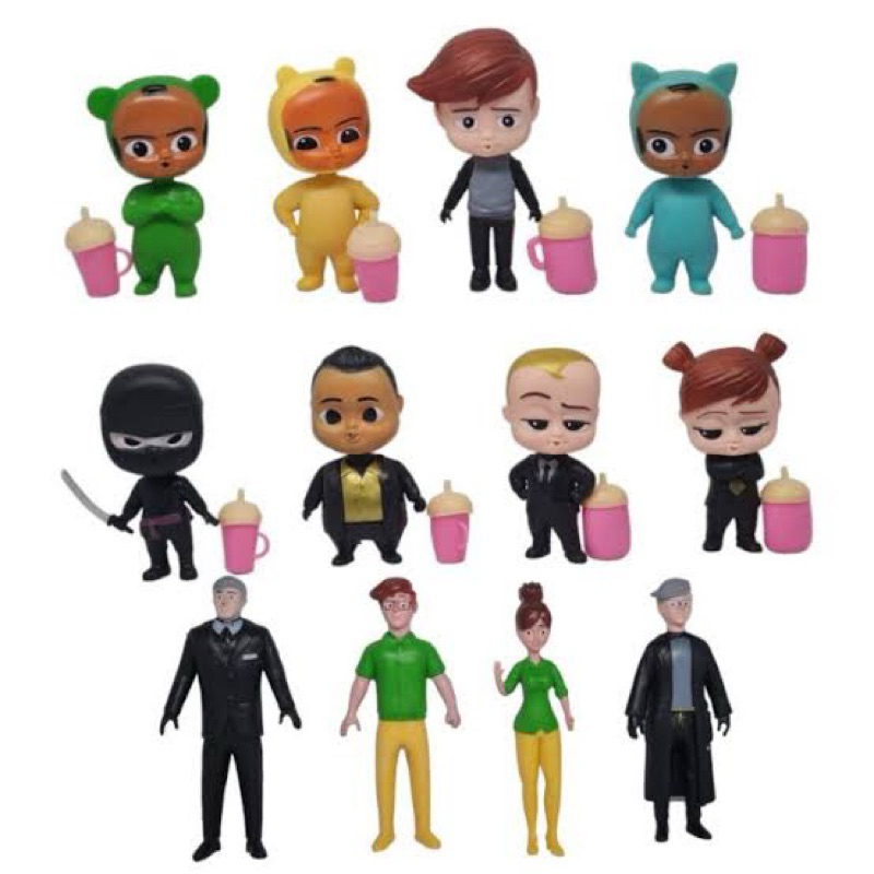 action figure baby boss set isi 12