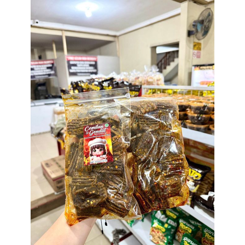 

Kerupuk Asbes gurih pedas