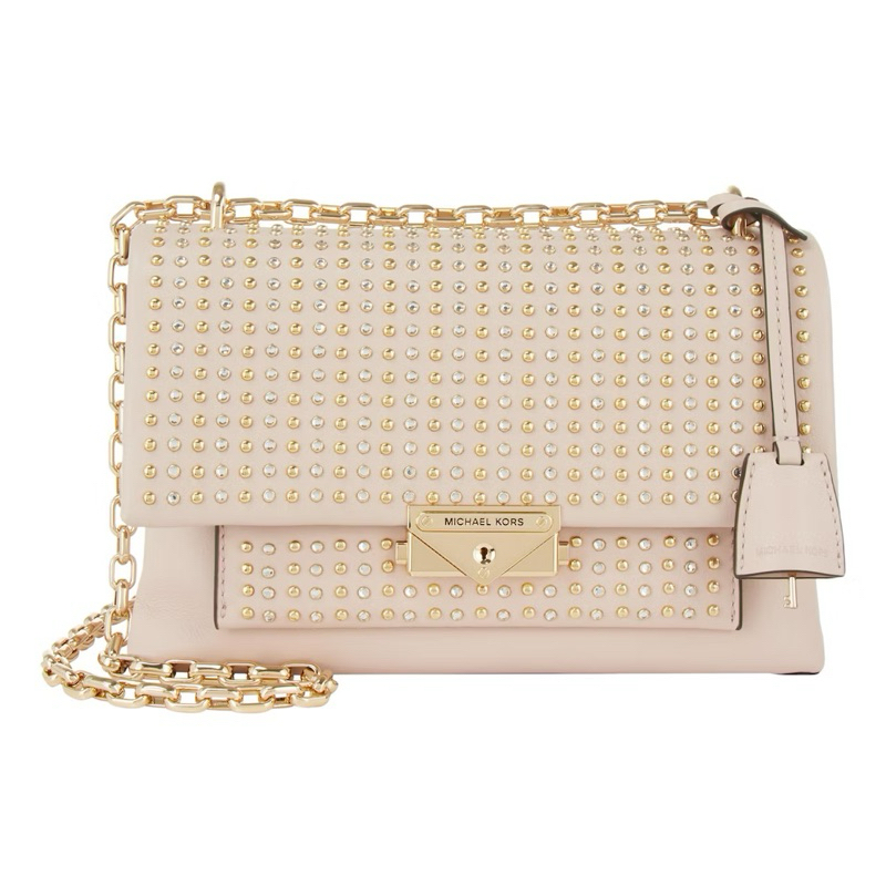 preloved michael kors mk bag rhinestone cece shoulder bag