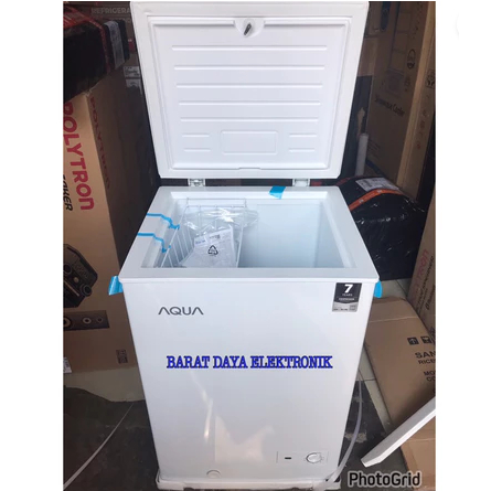 Chest Freezer AQUA - AQF-120MC Freezer Makanan Beku Daging