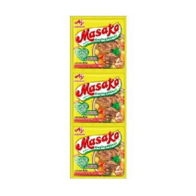

Bumbu Kaldu Ayam/Sapi (Masako 8,5gr, Royco 8gr, Sedaap 9gr, Saus Tiram 25gr)