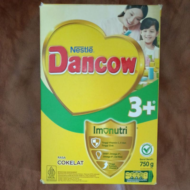 

Dancow 3+ Rasa Cokelat, Vanila dan Madu 750gr
