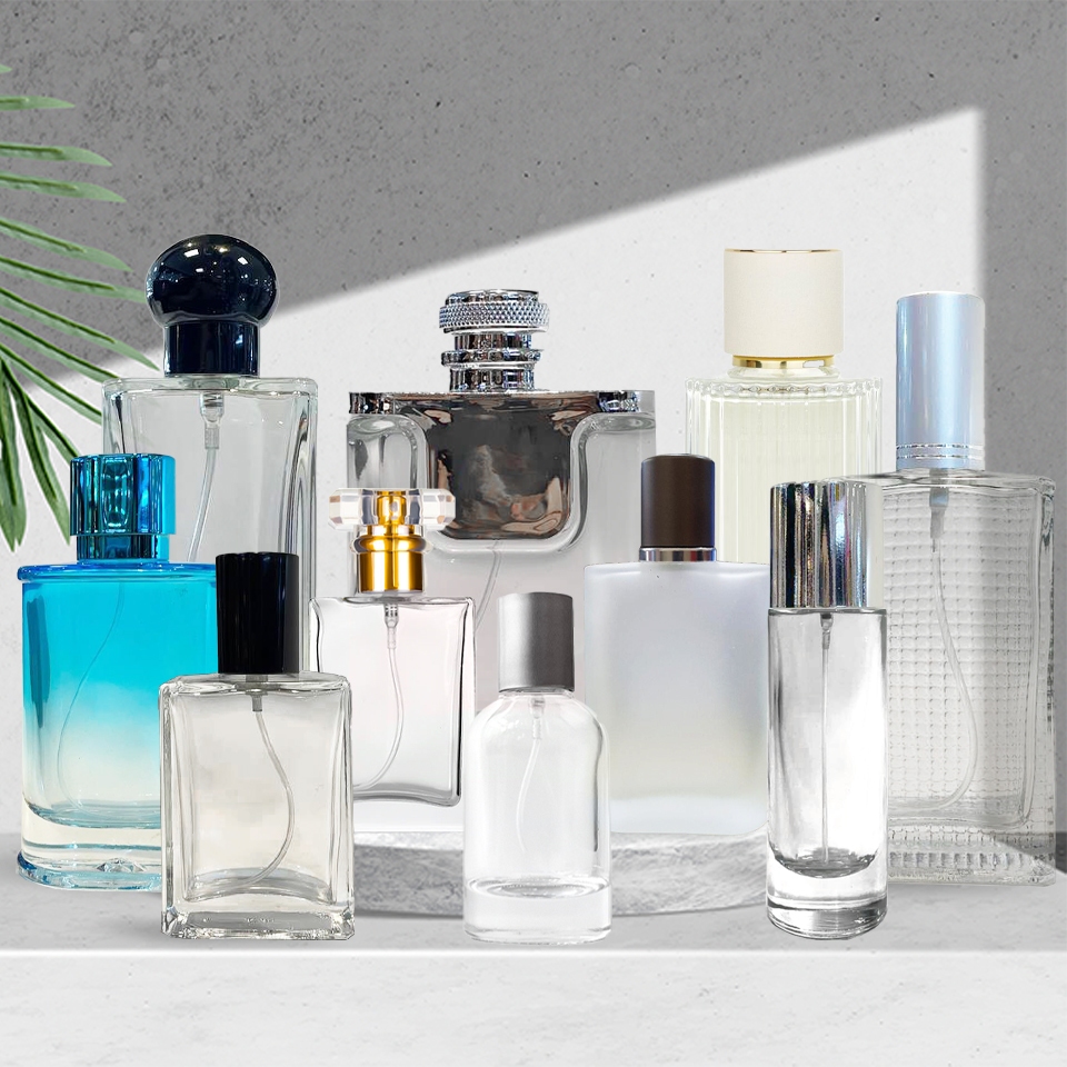 Jual botol parfum spray // botol kaca drat // botol parfum ulir 30ml - 50ml - 100ml (UTTARA PARFUM)