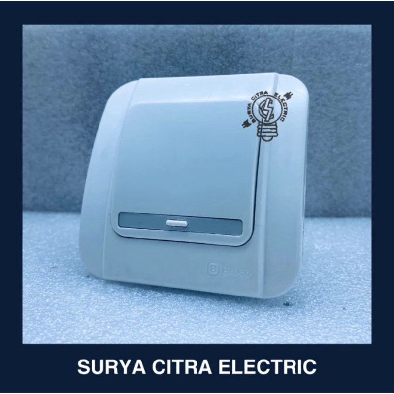 BROCO GALLEO Saklar Lampu Tunggal Engkel