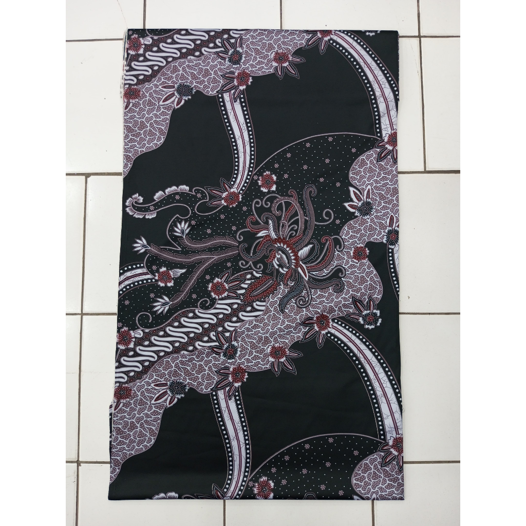 Kain Batik sutra halus Bahan Batik sutra silk etnik Untuk kemeja pria wanita