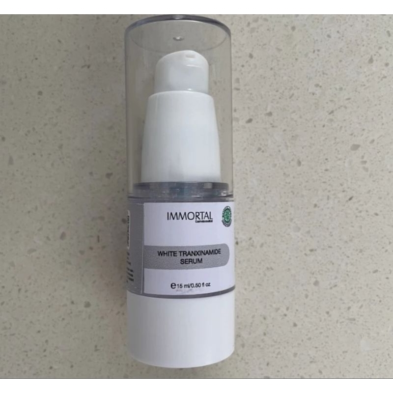 Immortal White Tranxinamide Serum - pemutih pencerah pelembab kulit wajah - BPOM