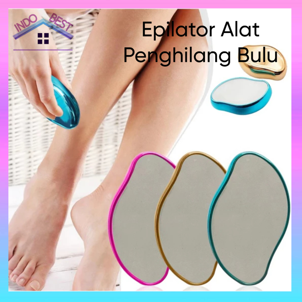 IB Epilator Alat Penghilang Bulu Ketiak Kaki Hair Remover Pembersih Bulu Kaki