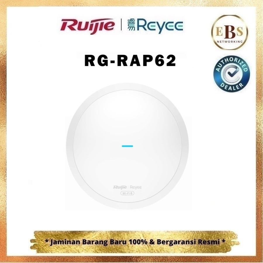 RG-RAP62 Wi-Fi 6 AX1800 Ceiling-Mount Access Point RAP62 - RG-RAP62