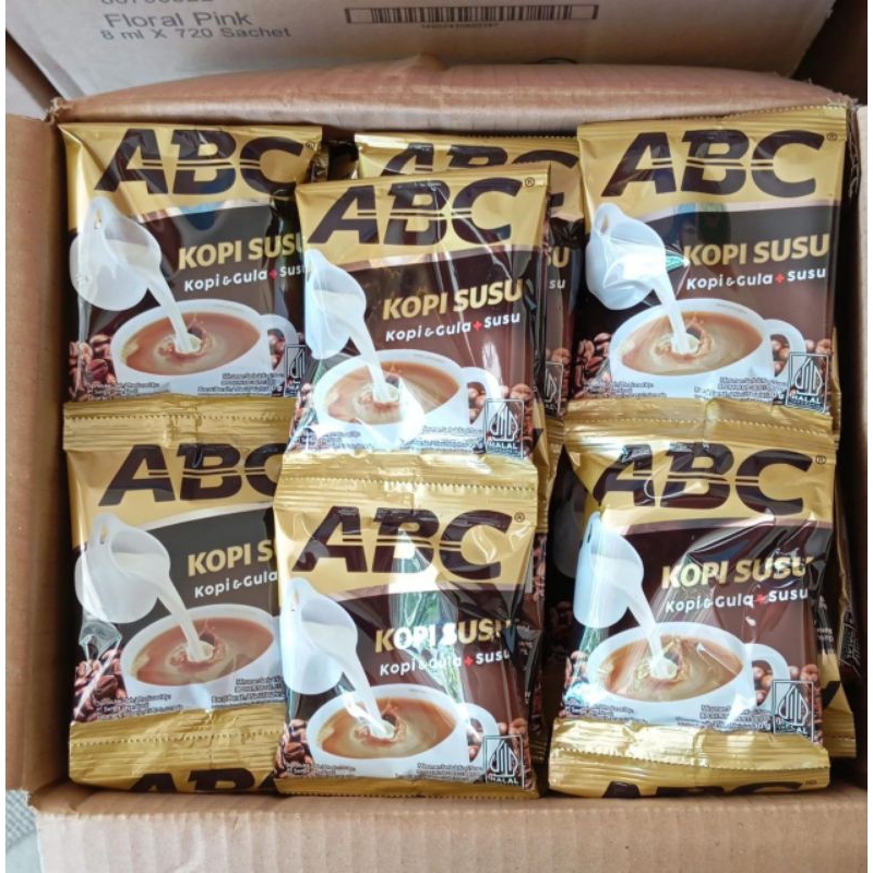 

KOPI SUSU ABC 31GRAM (10 SACHET)