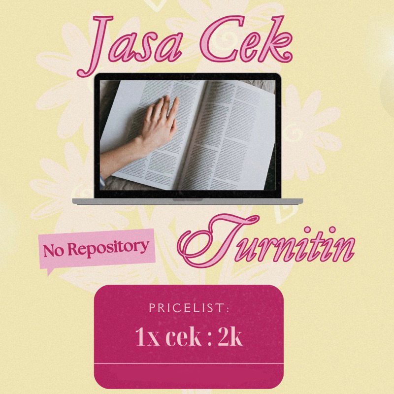 JASA CEK TURNITIN FAST RESPON Plagiasi no repository 24 jam