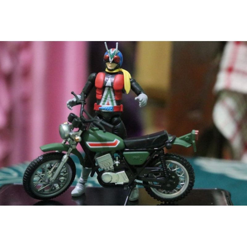 SHODO Kamen Rider Riderman Set Motor Raiderman