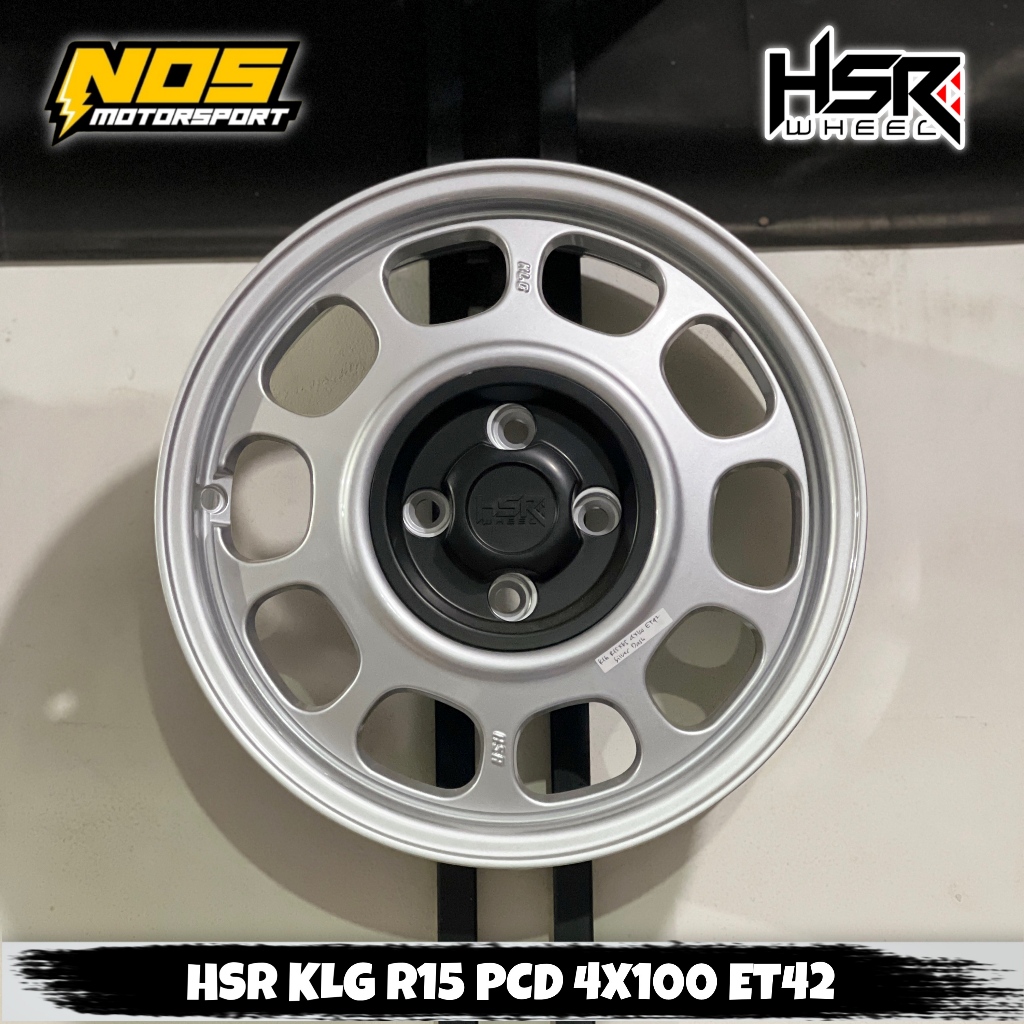 PELEK MOBIL BRIO SIGRA AGYA MOBILIO R15 PCD 4X100/4X114 VELG HSR MODEL KALENG RING 15