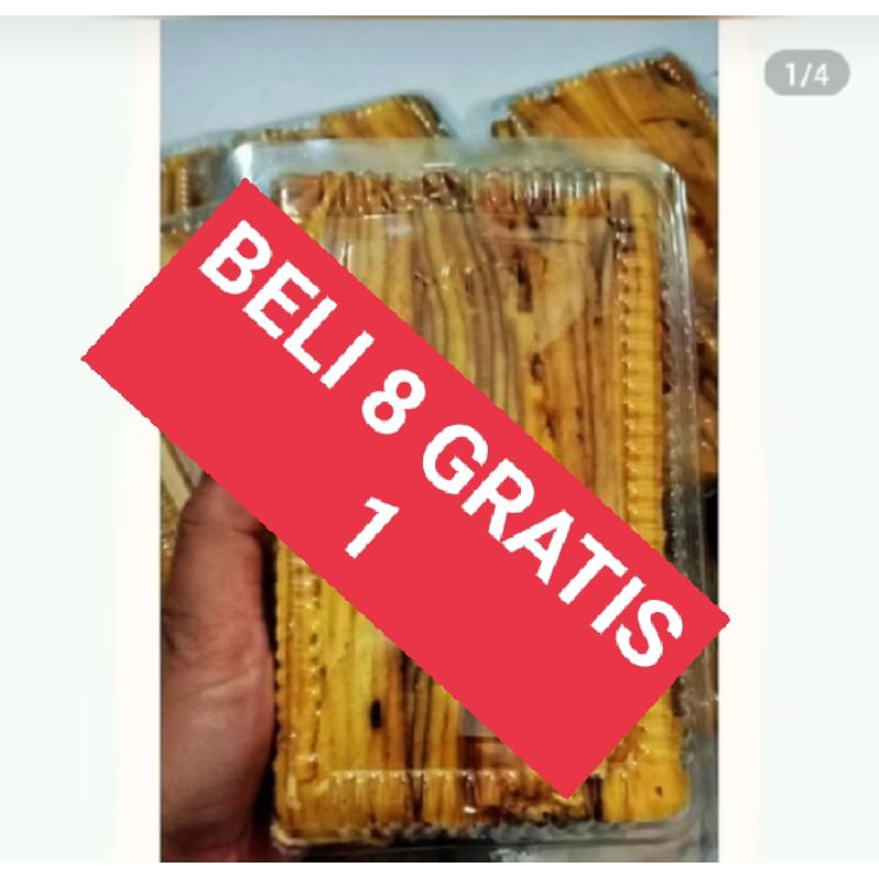 

pinggiran kue lapis legit khas Garut/