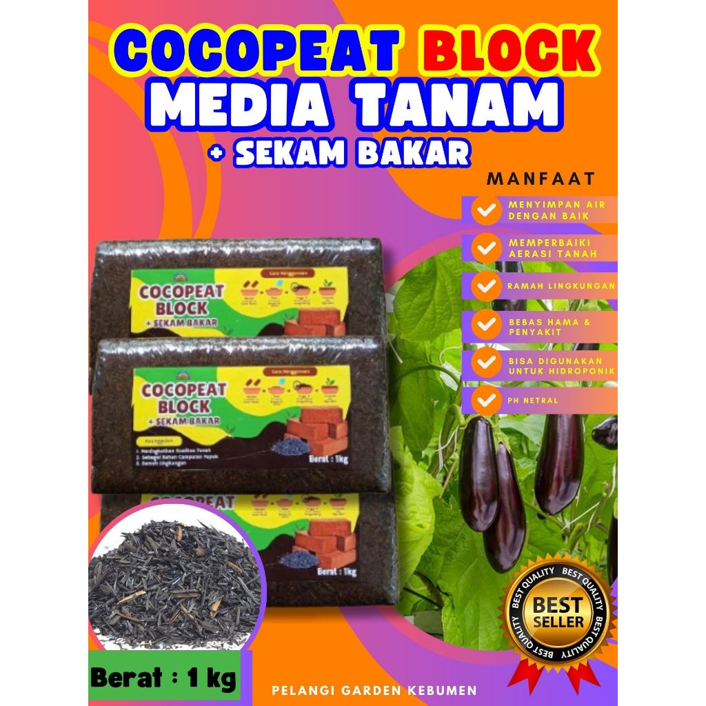 TERJANGKAU  Cocopeat Jumbo, Cocopeat Kasar, Cocopeat Kering