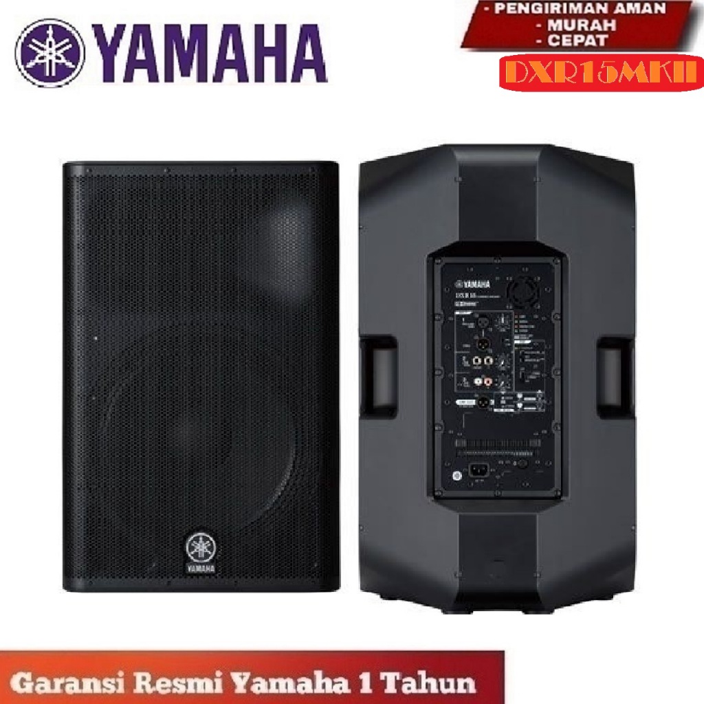 YAMAHA DXR15 MKII ACTIVE SPEAKER DXR15MKII AKTIF 15 INCH DXR15 MK II