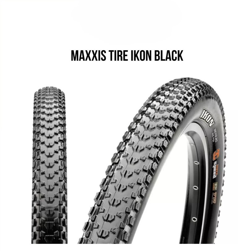 BAN LUAR SEPEDA MAXXIS TIRE IKON BLACK