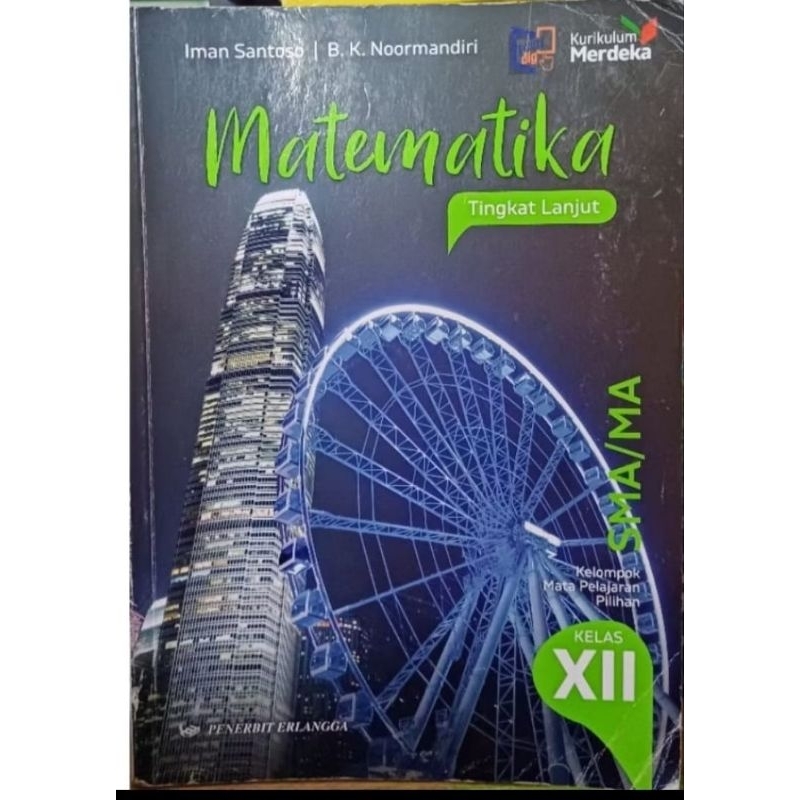 Original buku matematika tingkat lanjut kelas 12 / 3 sma kumer ( buku bekas )?