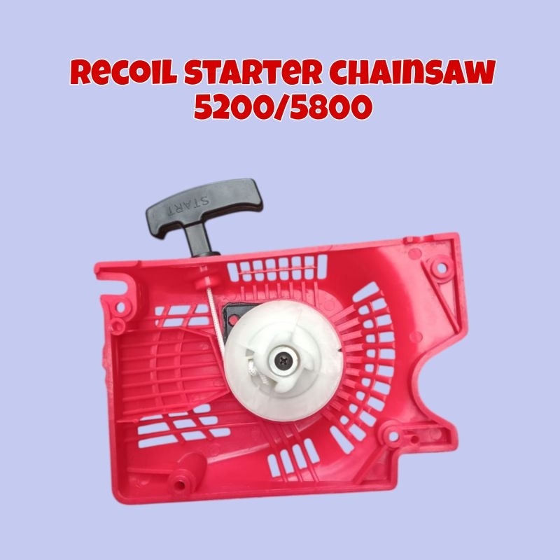 Recoil starter engkol C5200 / 5800 single per Chainsaw Recoil starter