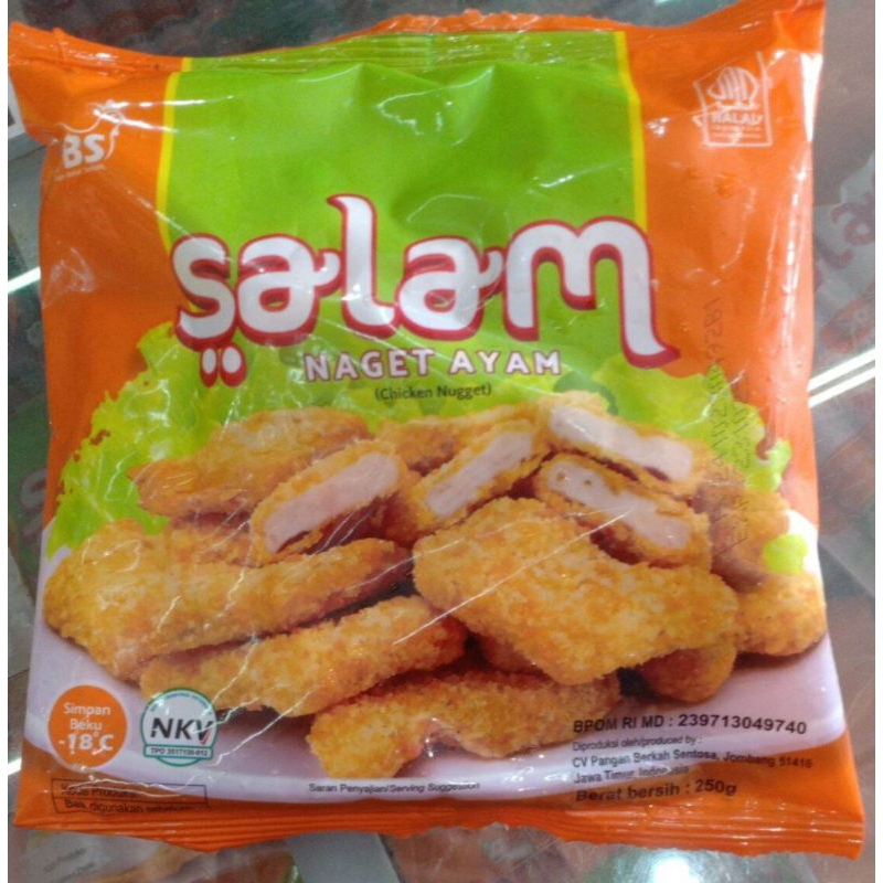 

Salam naget ayam 250 gram