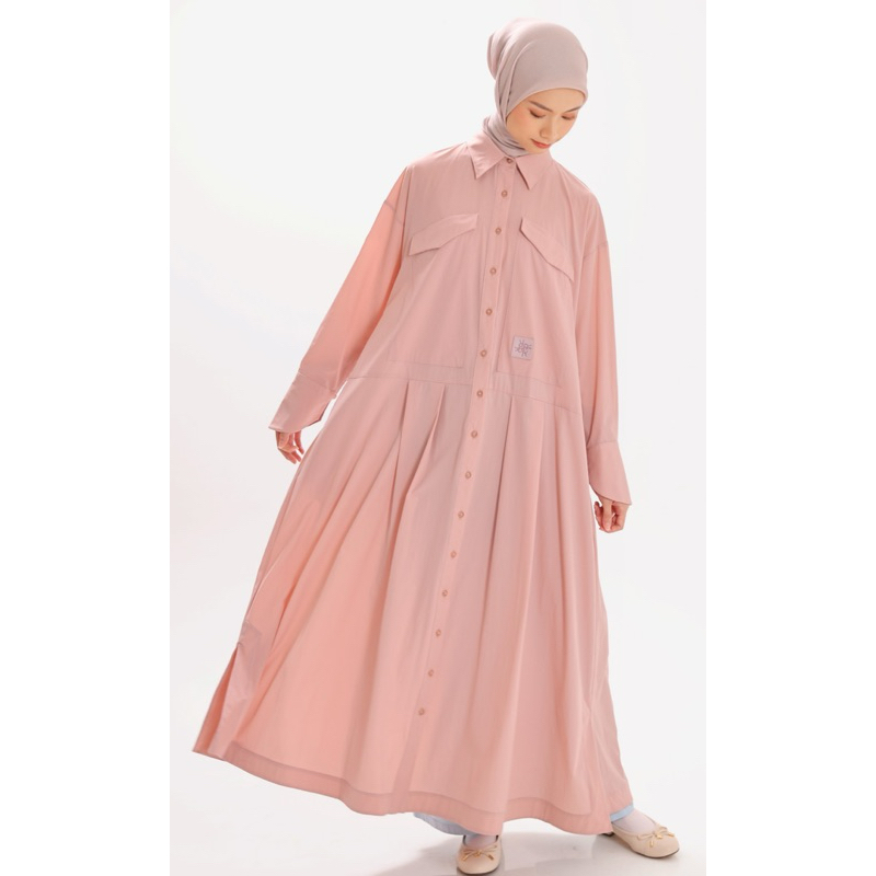 Fiorela Dress Riamiranda Binar Summer 2025 RM Gamis Wanita Kaftan Ria Miranda